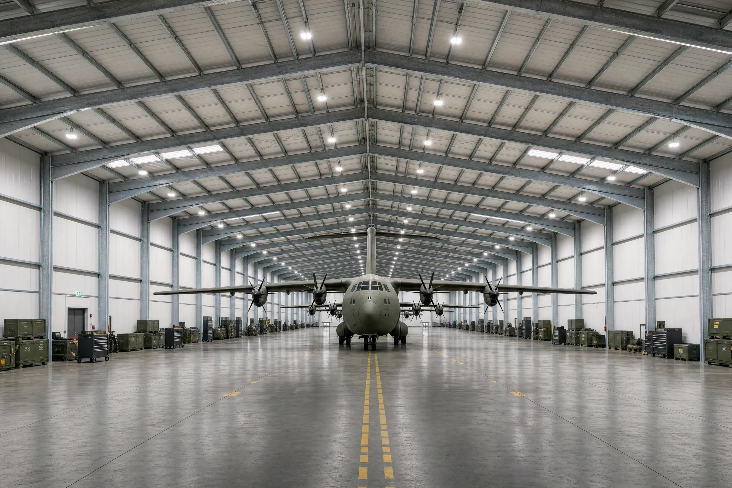 Military hangars — SPARKZ